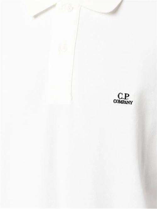 logo-embroidered polo shirt C.P. Company | 16CMPL094A005263W103